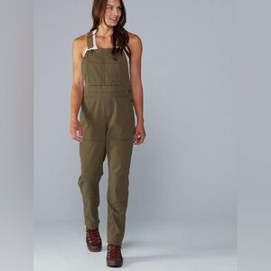 REI Co-op 158076 Women’s Canvas Trailsmith Bib Overalls Double
Knee - size 10P